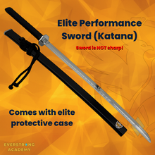 Load image into Gallery viewer, Sword - Elite Performance (Katana) with Scabbard (dull &amp; unsharpenable)
